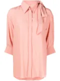 Prune Goldschmidt Margot three-quarter sleeve shirt - Pink