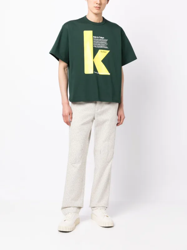 Kolor ロゴ Tシャツ | グリーン | FARFETCH JP