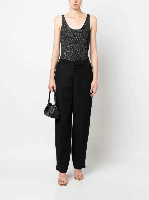 パンツ FABIANA FILIPPI Women Straight Pants PAD213F278 BLACK Fabiana Filippi Outlet: Pants woman - Black | Fabiana