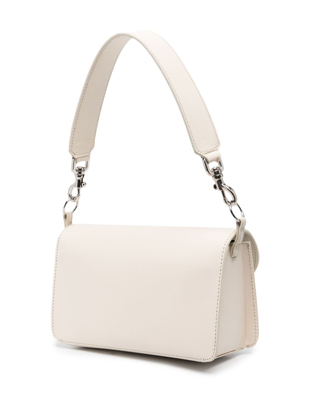 Shop Atp Atelier Assisi Leather Crossbody Bag In Nude