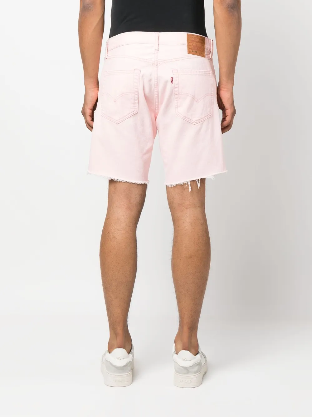 Levi's mid-rise Denim Shorts - Farfetch
