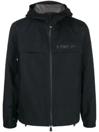 MONCLER GRENOBLE フード付きジャケット 黒 Moncler Grenoble Padded zip-up Jacket | Black | FARFETCH