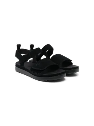 UGG Black Suede Open-Toe Sandals s-l400.jpg main image 3