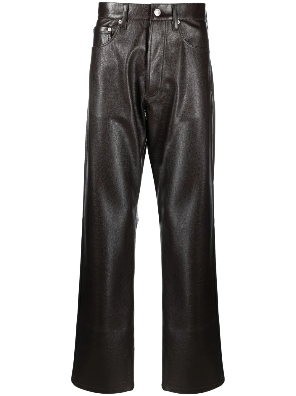 MISBHV avsmalnande cargobyxor | brun | Image 1