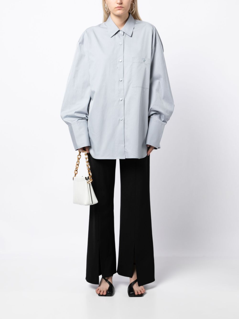 JNBY Button-down blouse - Grijs