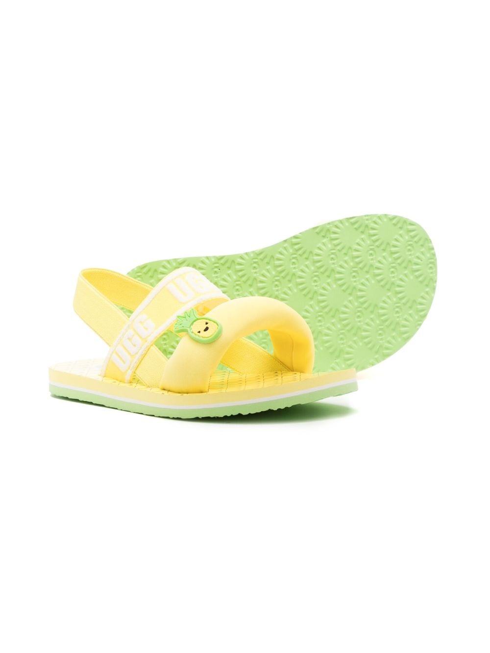 UGG Kids Slip-on sandalen - Geel