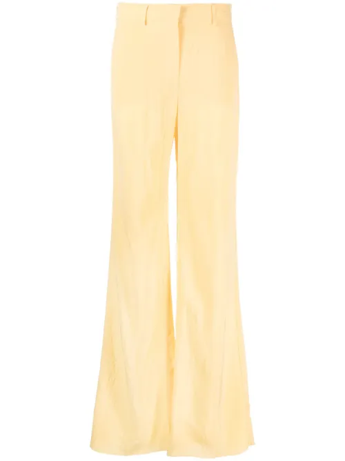 Pantalon évasé à taille haute - Sportmax - Modalova