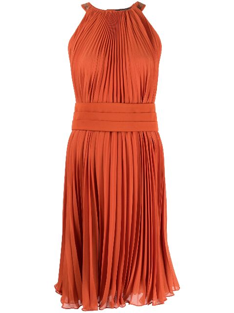 Max Mara plisse sleeveless dress Women