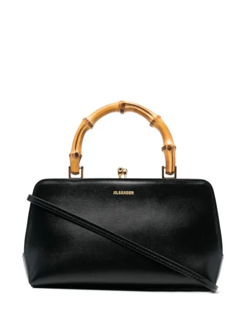 Jil Sander Mini Goji bamboo crossbody bag