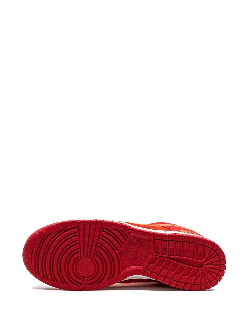 Shop Nike Dunk Low "atl" Sneakers In University Red/bright Crimson