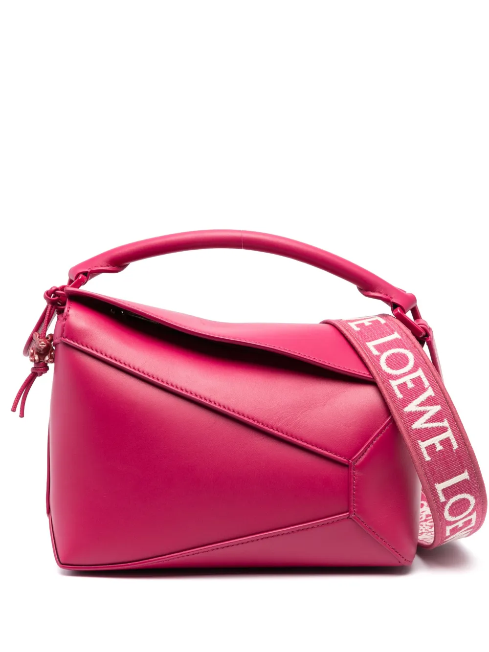 LOEWE Borsa tote Puzzle Edge piccola - Rosa