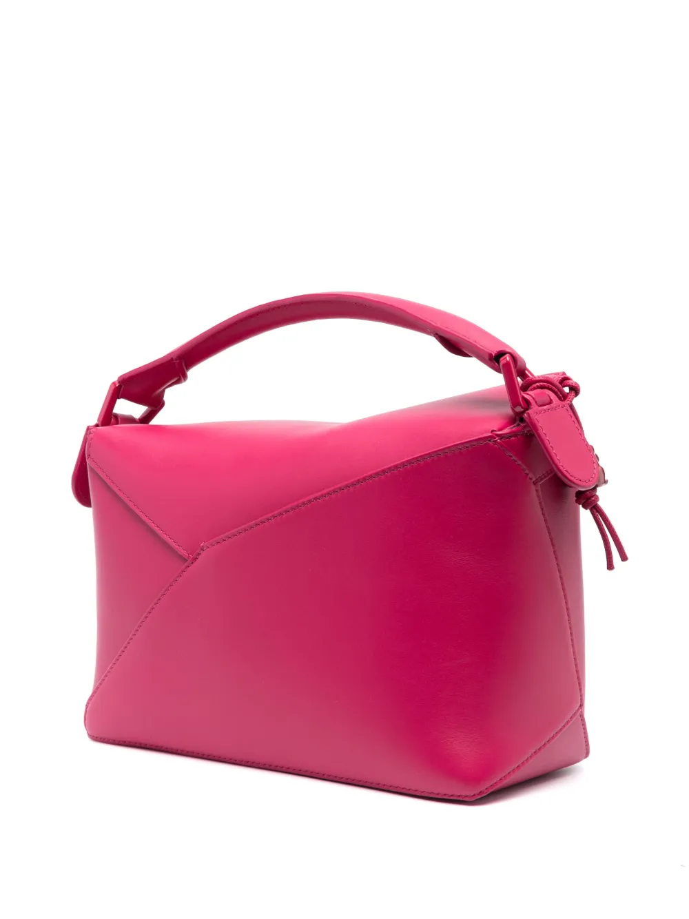 LOEWE Puzzle Edge leather tote bag Roze