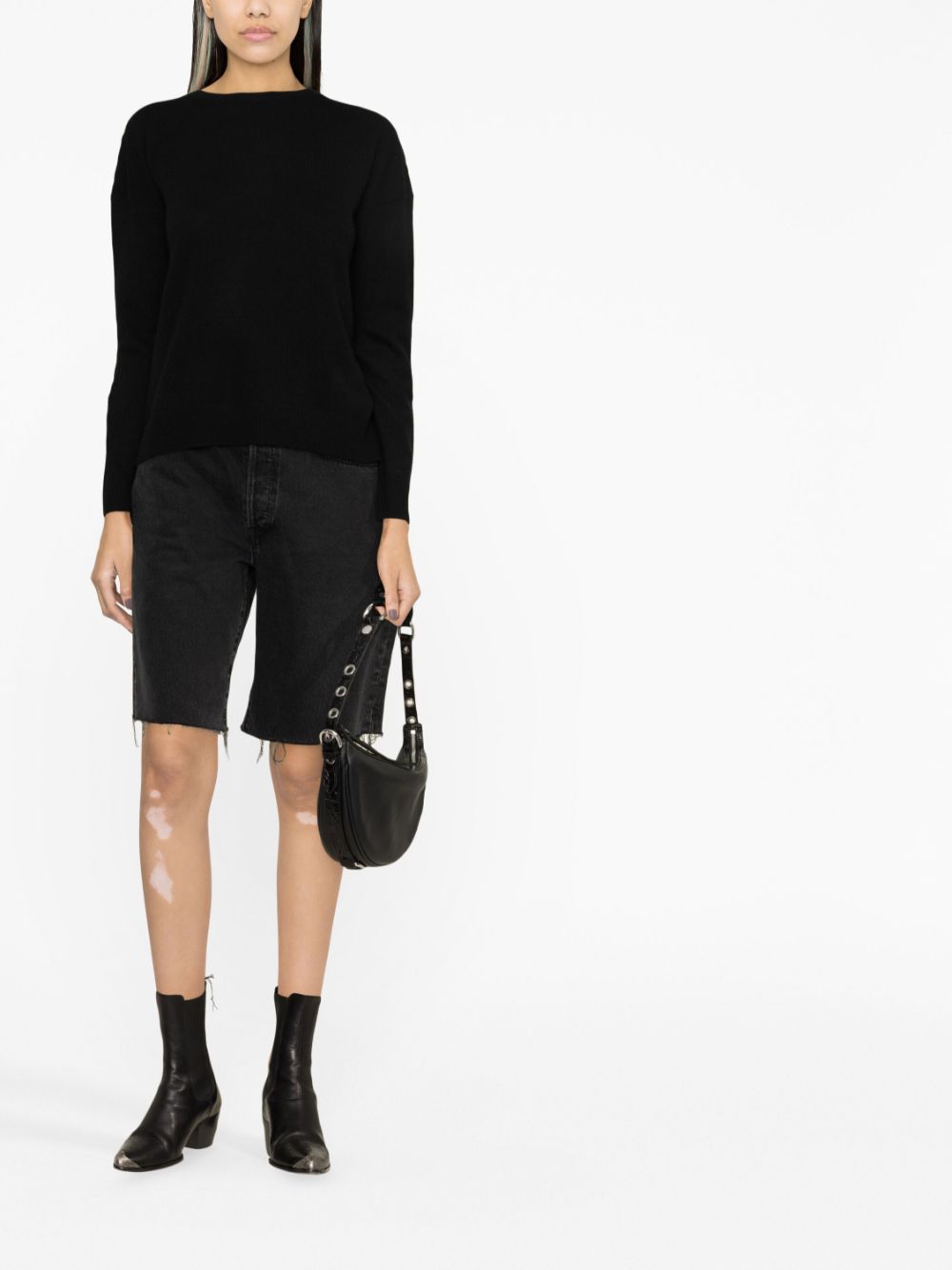 ZADIG & VOLTAIRE CICI STAR-PATCH CASHMERE JUMPER 