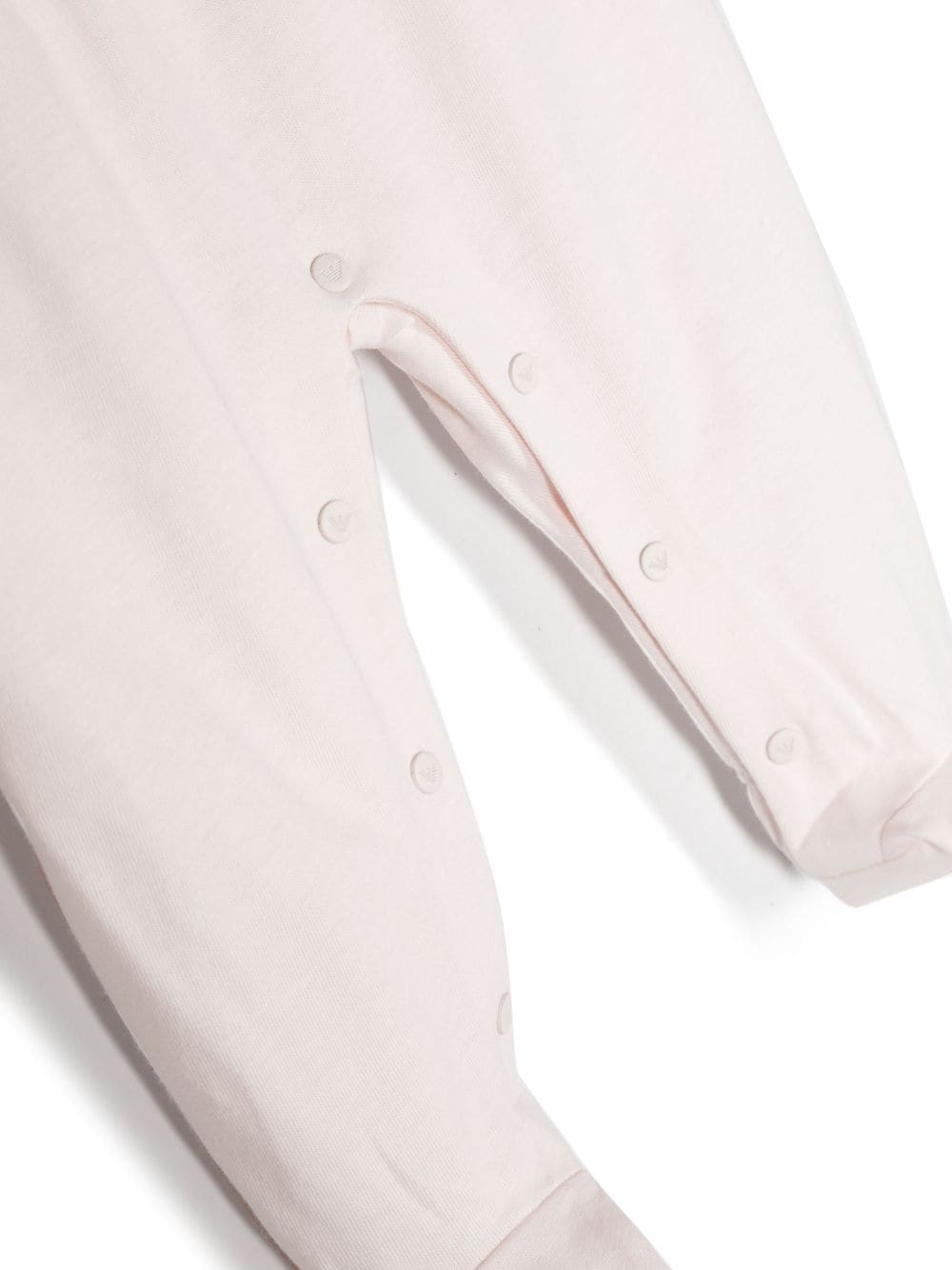Emporio Armani Kids logo-print cotton pajama set - Roze