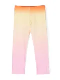 Givenchy Kids gradient-effect leggings - Yellow