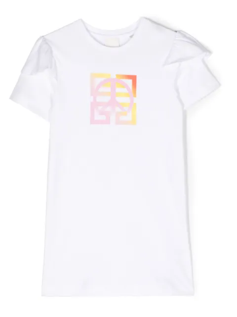 Givenchy Kids logo-print cotton short-sleeve T-shirt 
