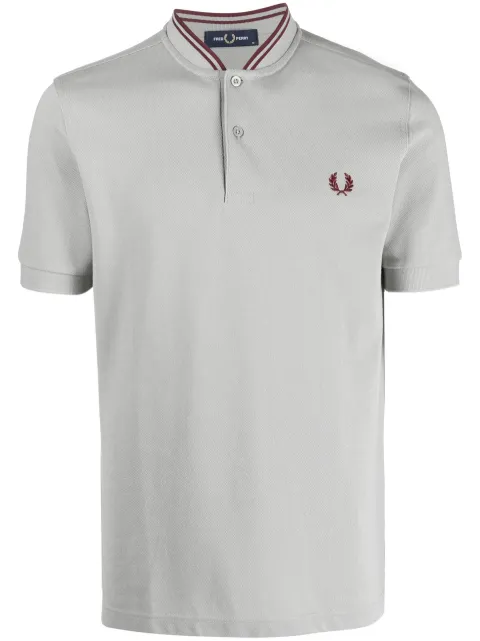 Fred Perry - embroidered-logo polo shirt