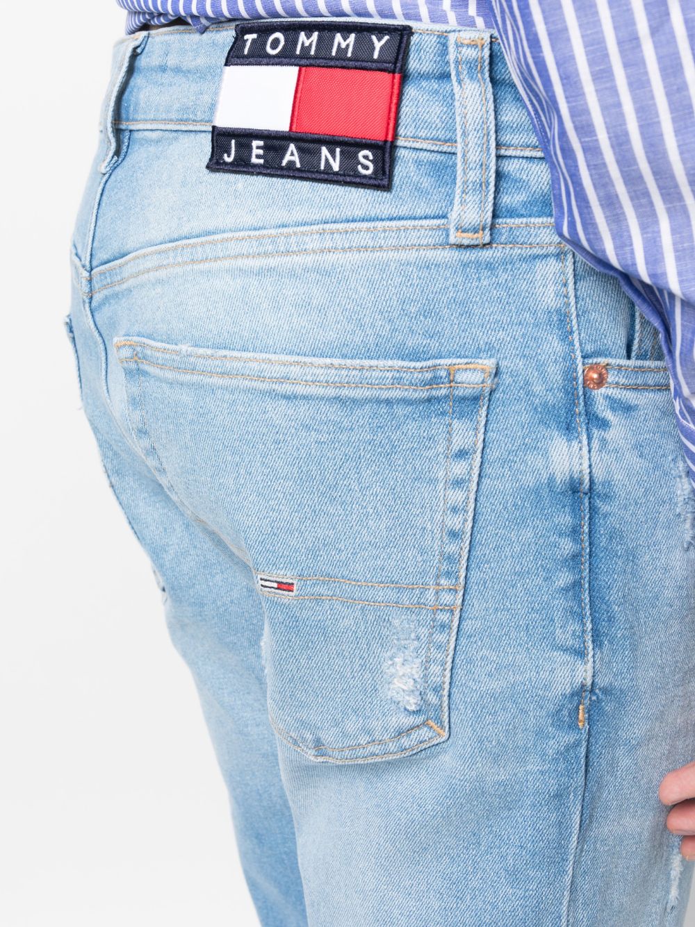 Tommy Jeans low-rise slim-cut Jeans - Farfetch
