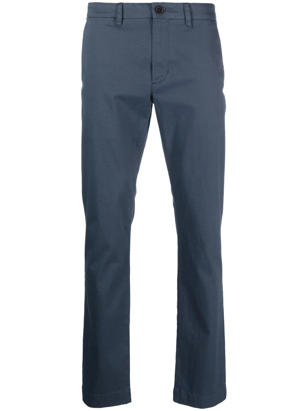 Tommy Hilfiger slim-cut tailored trousers - Blue