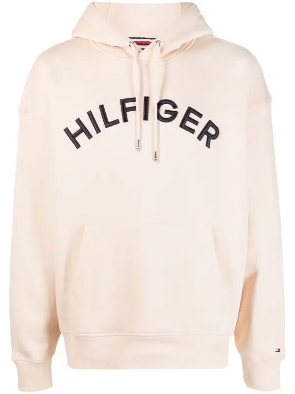 Tommy Hilfiger Embroidered Logo Hoodie - Farfetch