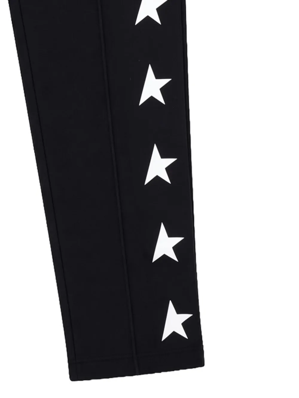 Golden Goose Kids Broek met sterren Zwart