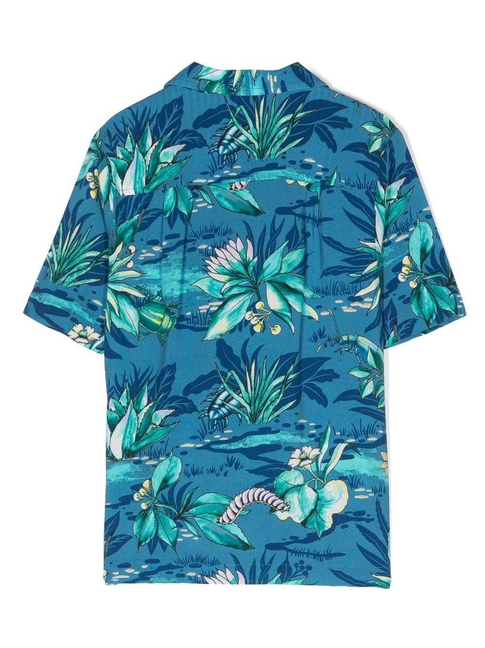 Scotch & Soda Shirt met print - Blauw