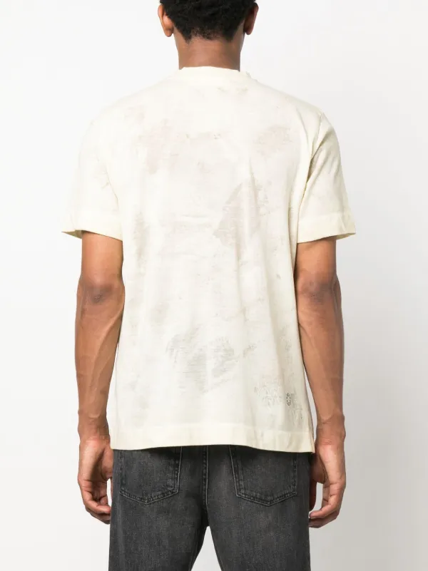 1017 ALYX 9SM logo-print Detail T-shirt | Neutrals | FARFETCH