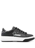 DSQUARED2 Bumper logo-print sneakers - Black