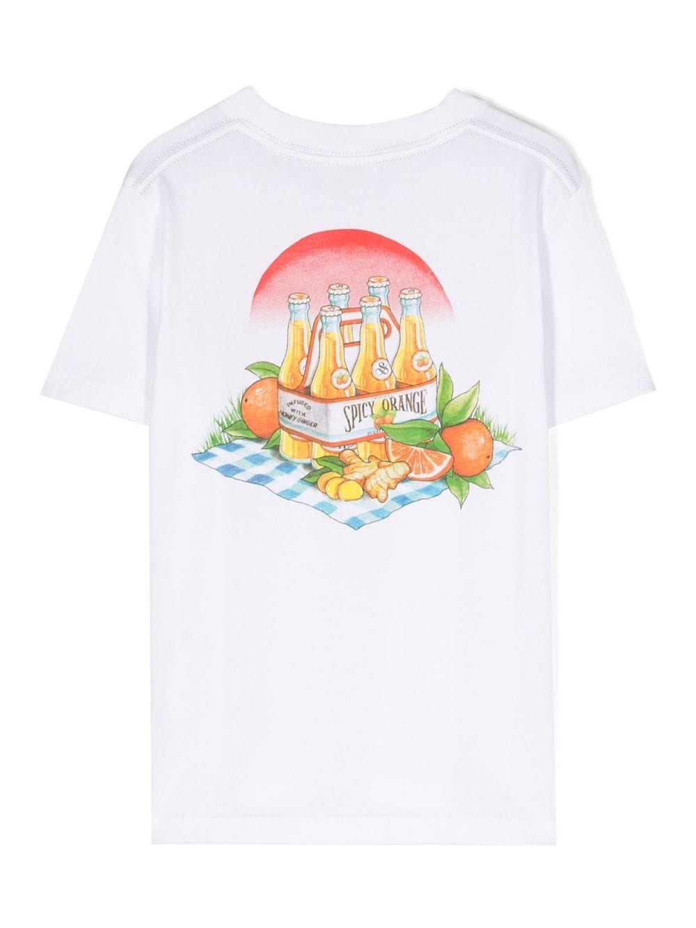 Scotch & Soda T-shirt met grafische print - Wit