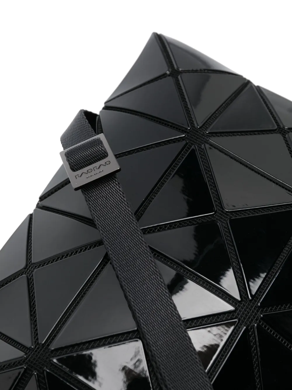 Bao Bao Issey Miyake Lucent Panelled Crossbody Bag In Schwarz