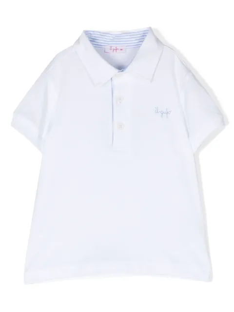 Il Gufo embroidered-logo polo shirt 