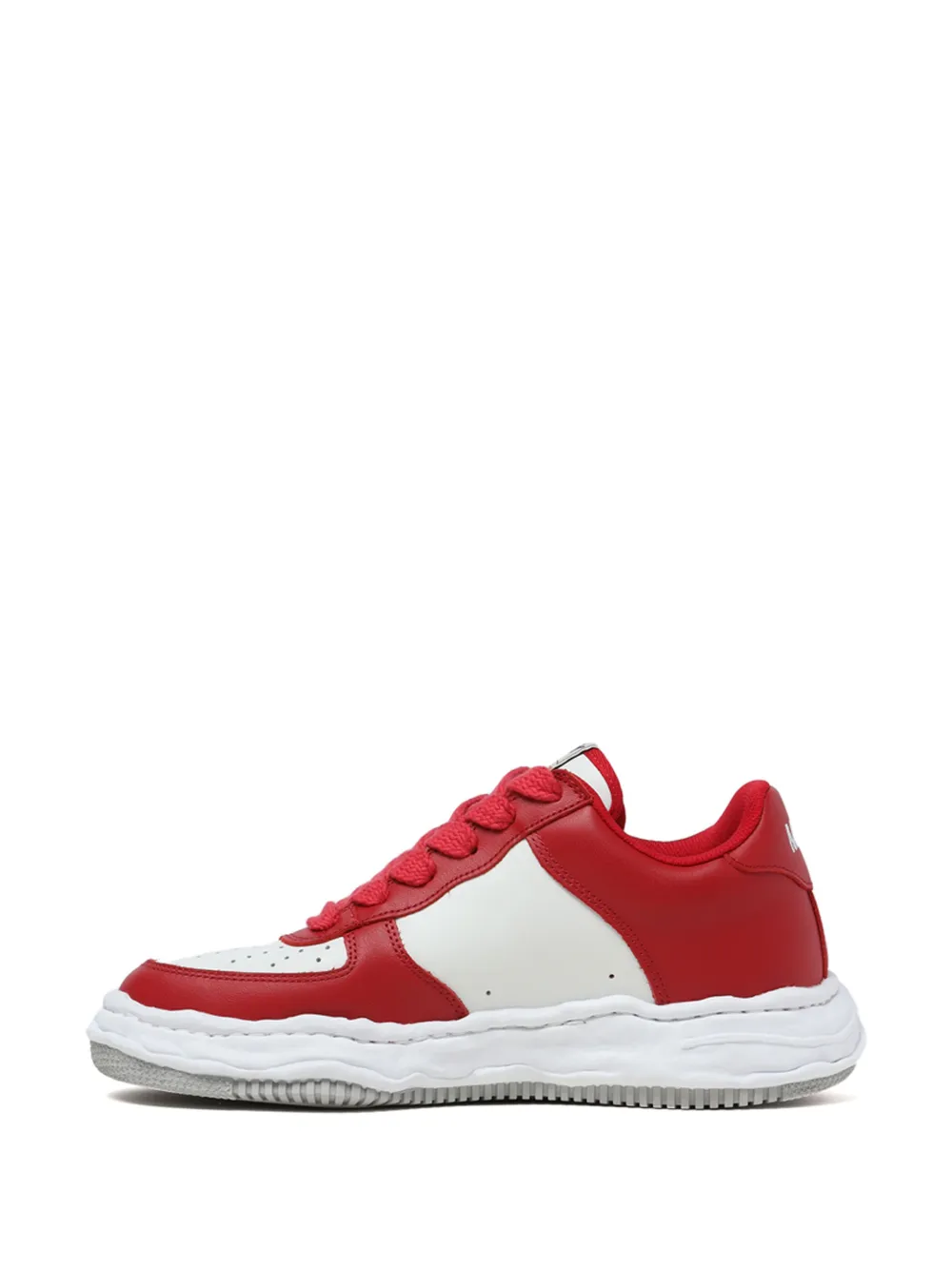 Shop Miharayasuhiro Wayne Low-top Sneakers In Red