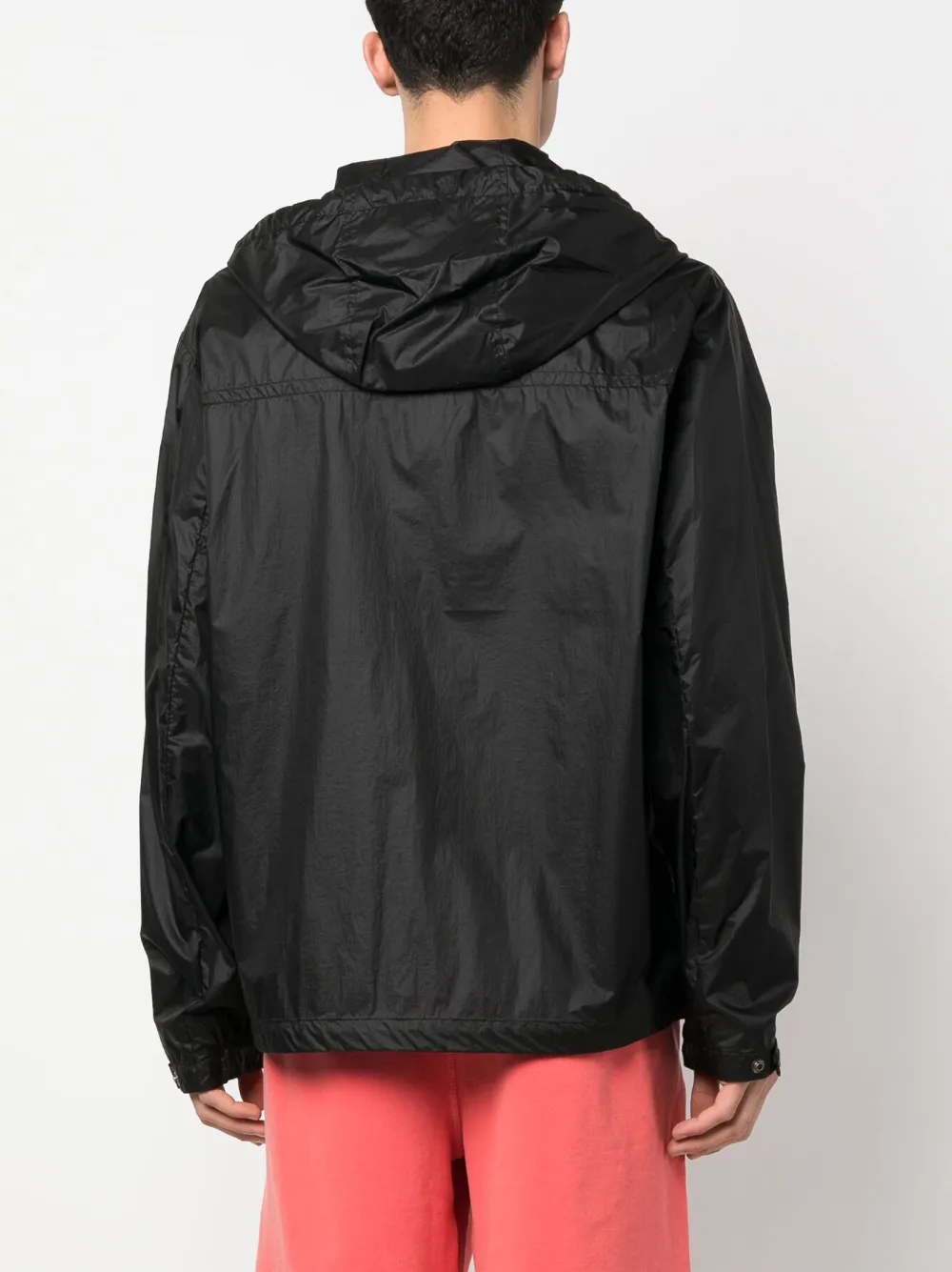 Shop Moncler Samakar Hooded Jacket In Schwarz