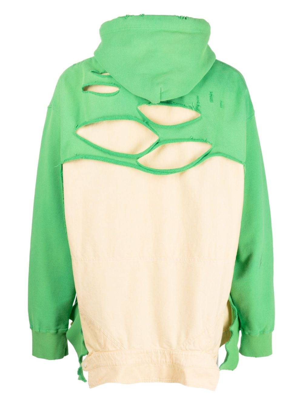 Maison Mihara Yasuhiro Oversized hoodie - Groen