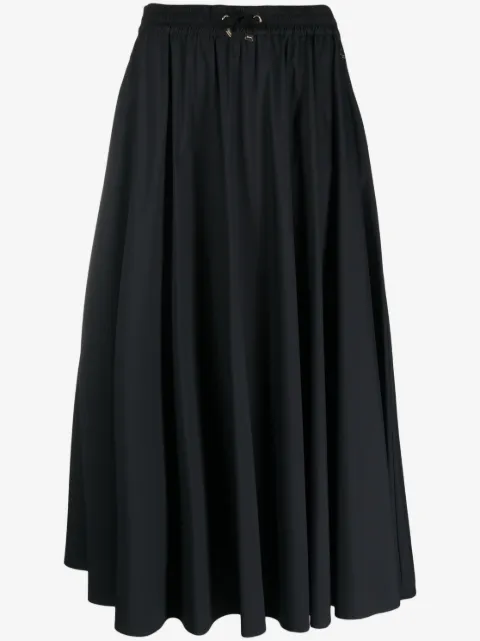 Herno drawstring maxi skirt