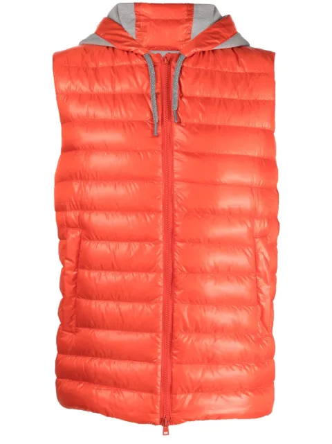 Herno gilet matelassé à capuche