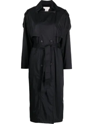 Moncler Deva トレンチコート | ブラック | FARFETCH JP