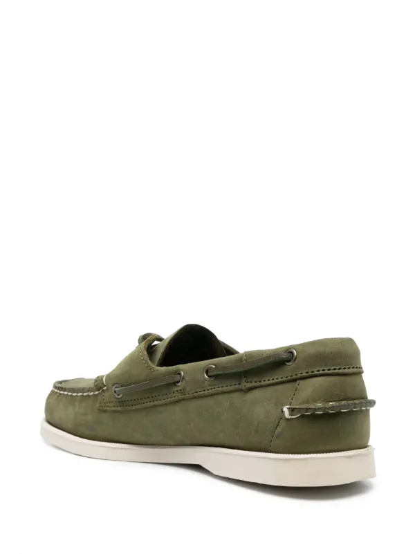 Sebago スエード デッキシューズ | グリーン | FARFETCH JP