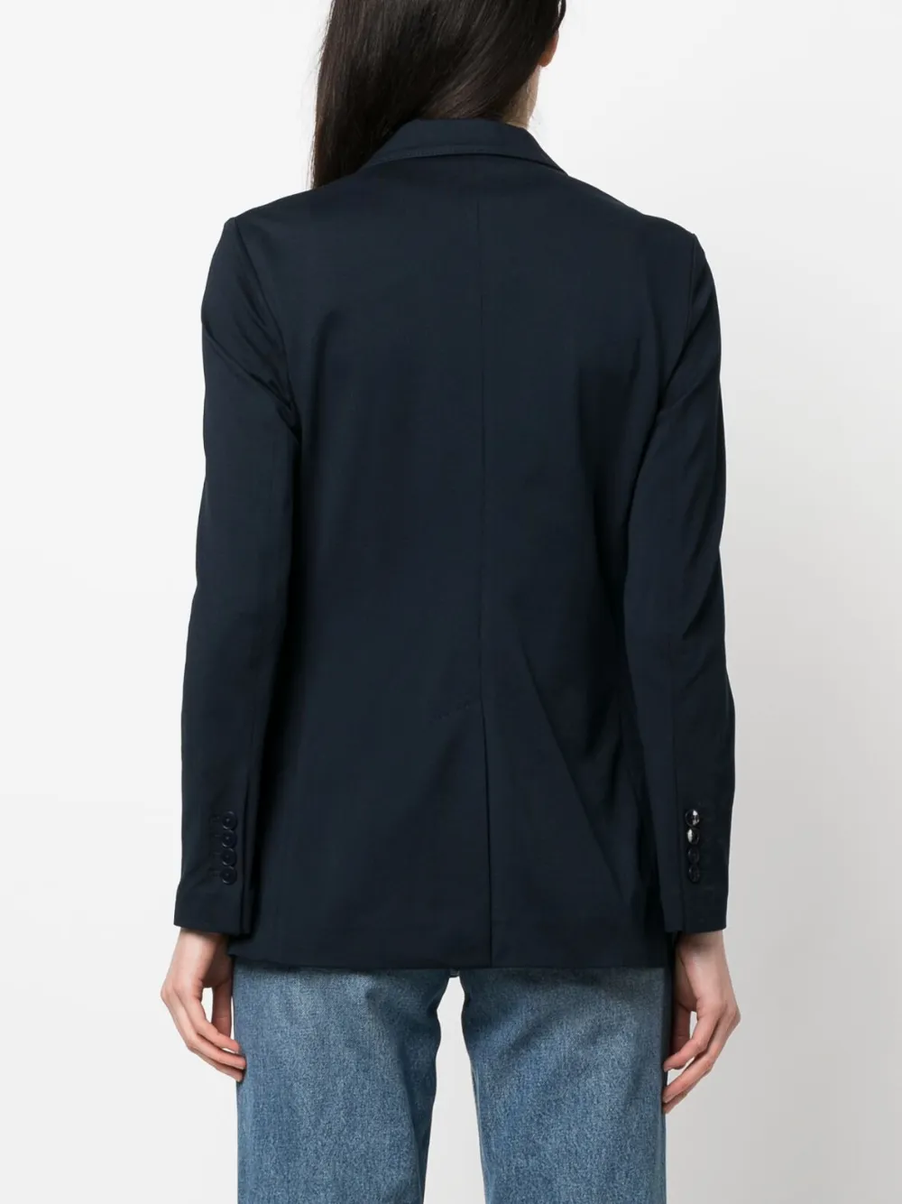 Circolo 1901 Double-breasted Button Blazer In Blau