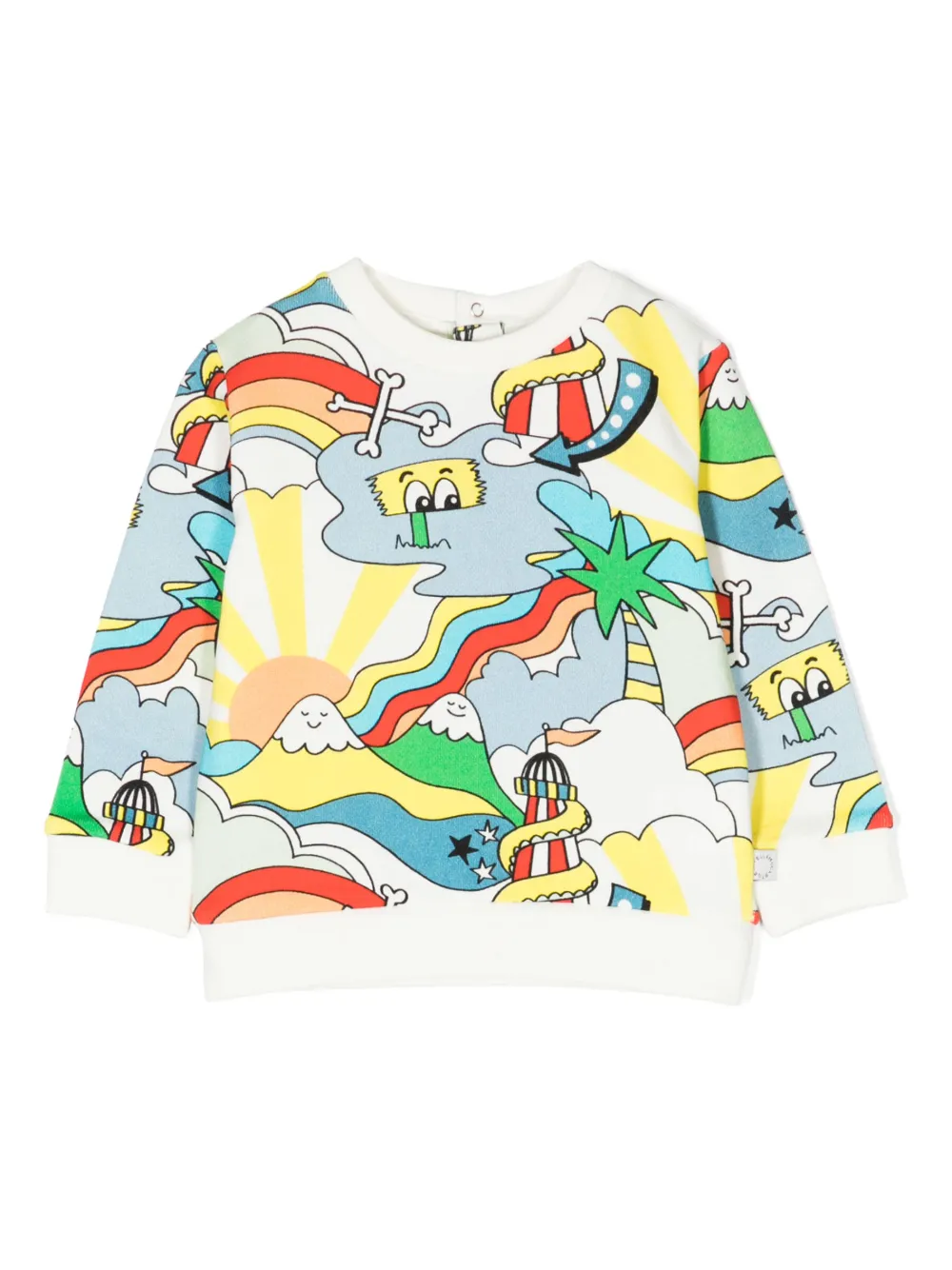 Stella McCartney Kids pop art-print sweatshirt – Multicolour