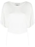 ISABEL MARANT Tores draped T-shirt - White