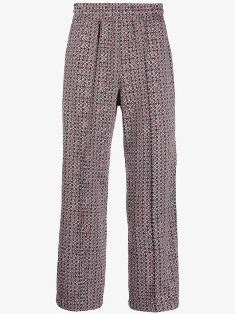 GCDS pants con logo en jacquard