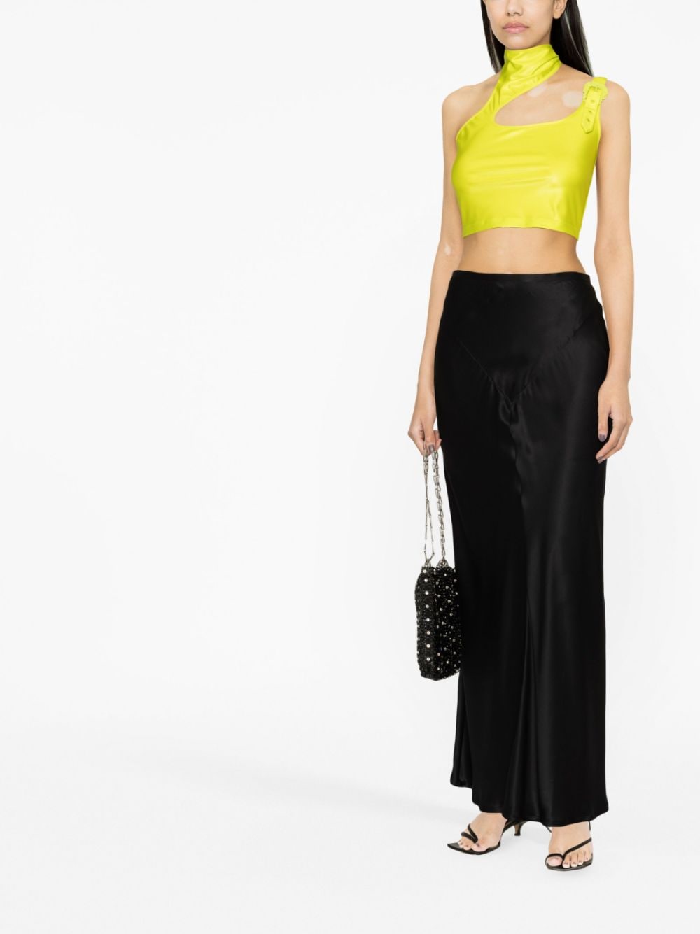 Versace Jeans Couture Cropped top - Geel