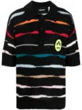 BARROW knitted polo shirt - Black