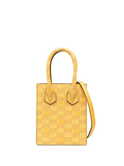 Moreau logo-print leather shoulder bag