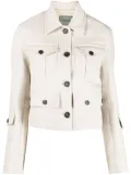 Durazzi Milano multi-pocket cropped jacket - Neutrals