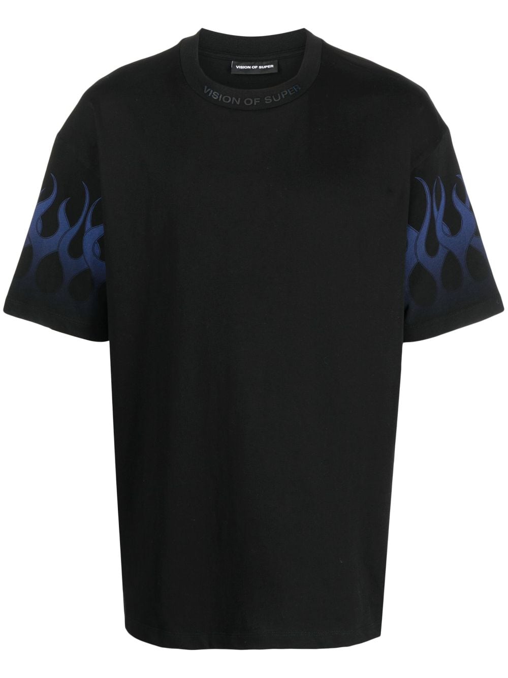 vision of super t-shirt en coton à manches courtes - noir