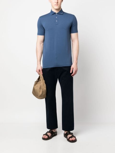 short-sleeve polo shirt