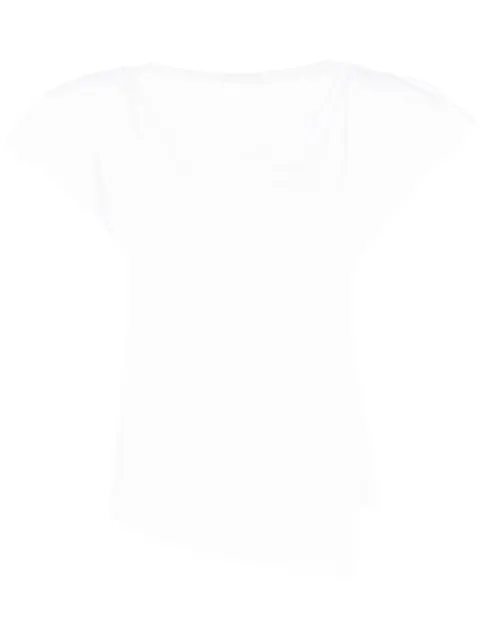 ISABEL MARANT Sebani padded asymmetric T-shirt