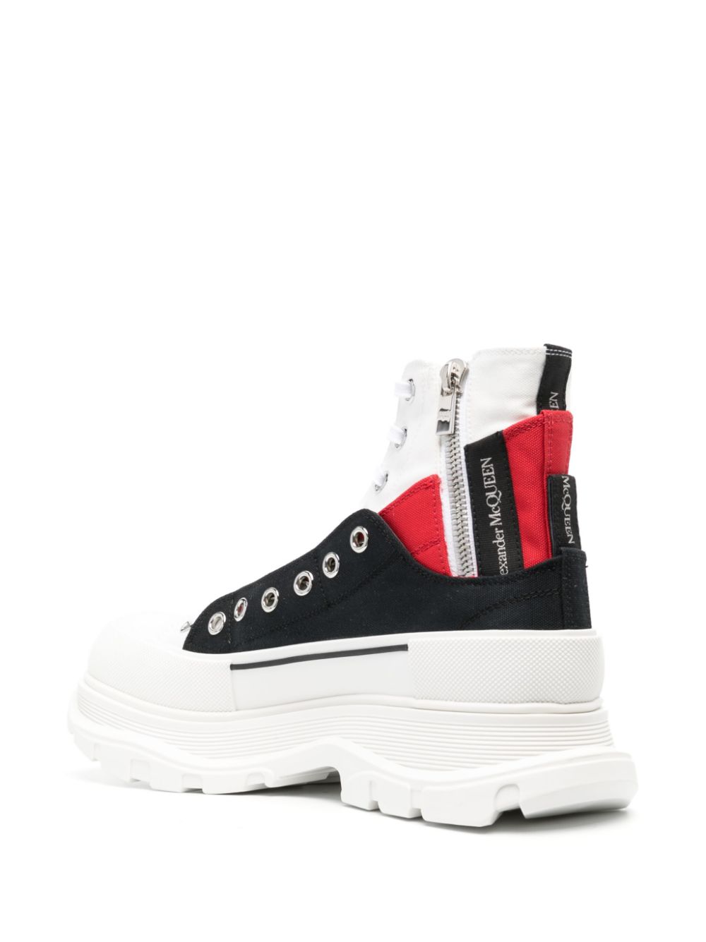 Alexander McQueen eyelet-detail high-top sneakers Men